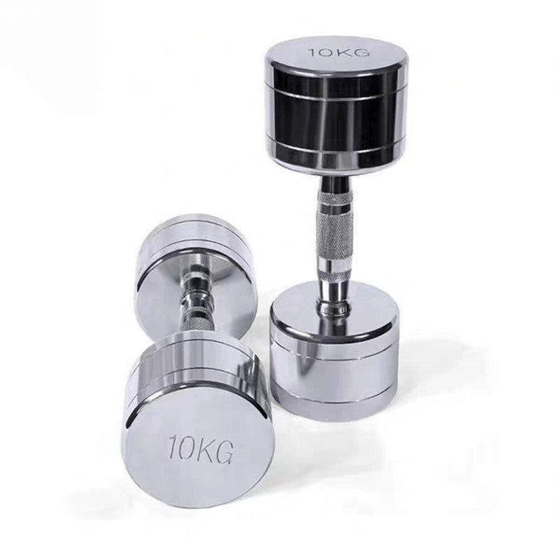 Electroplated Steel Dumbbells