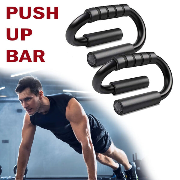 S-Shaped Push Up Bars