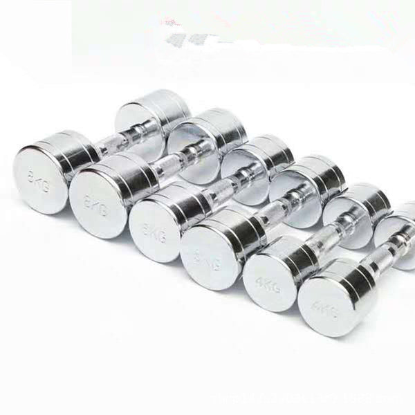 Electroplated Steel Dumbbells