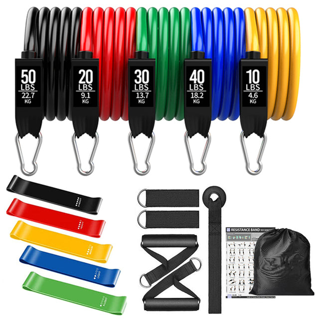 Fitness Resistance Bands Set