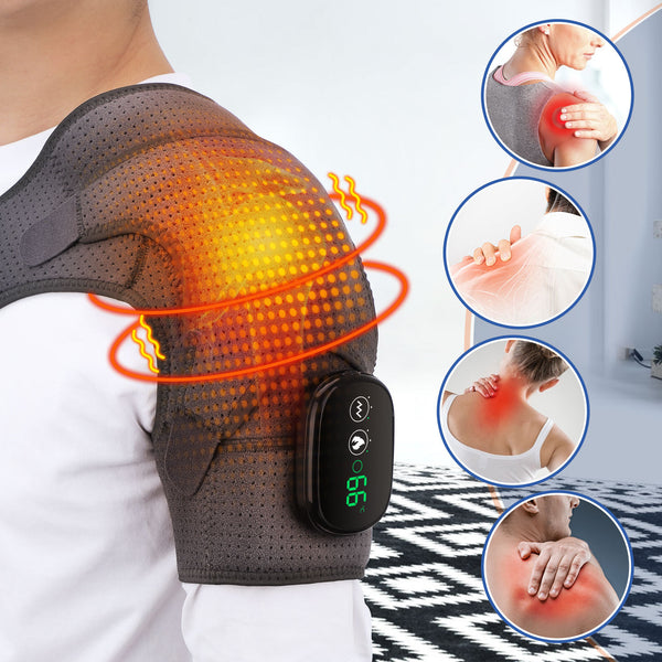 Heating Shoulder Massage Support