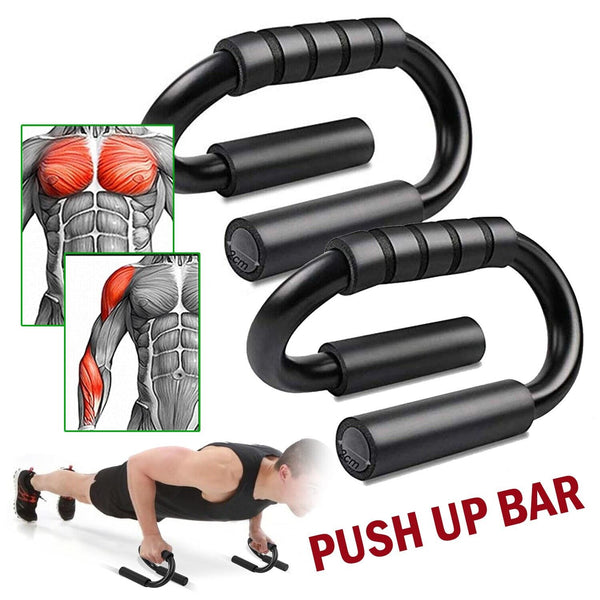 S-Shaped Push Up Bars