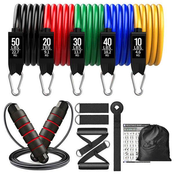 Fitness Resistance Bands Set